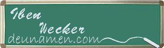 Iben Wecker Visitenkarte